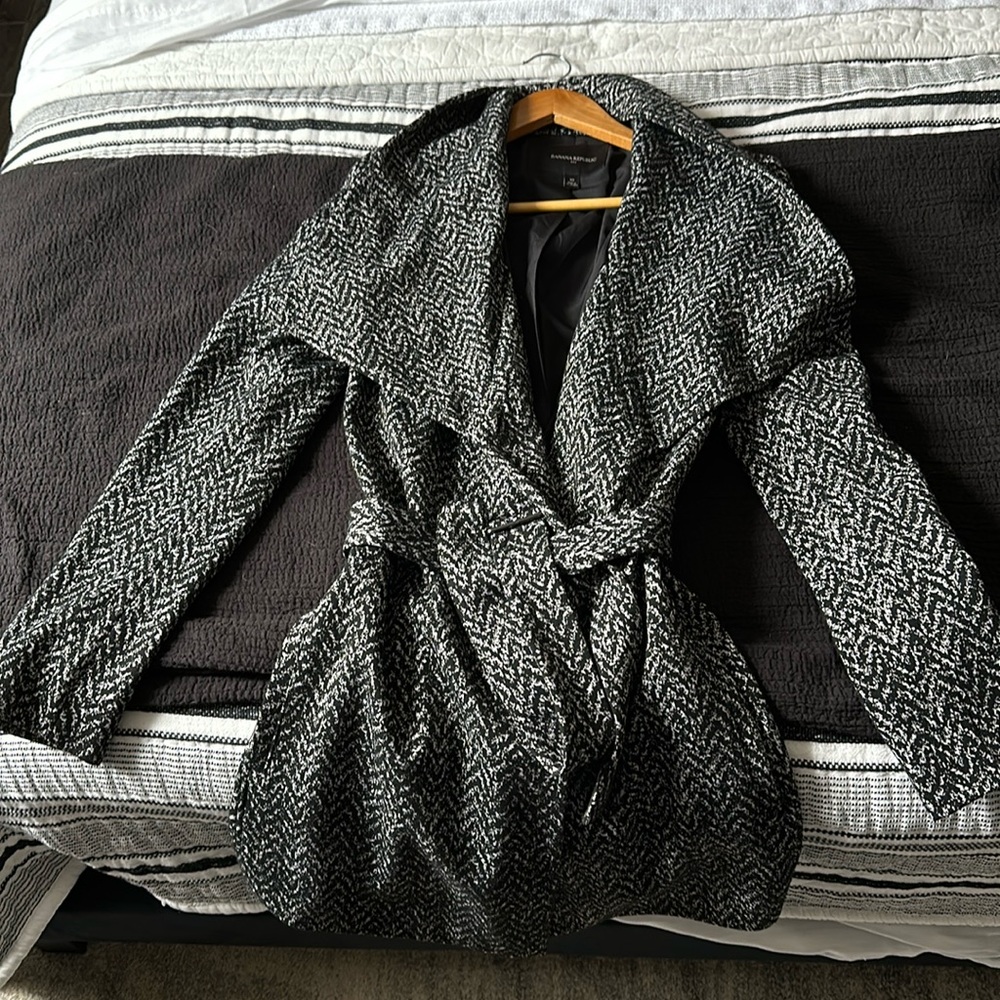 Banana republic jacket, a tight size 10